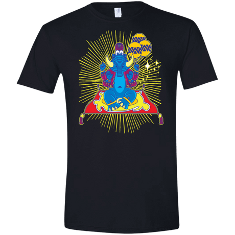 T-Shirts Black / X-Small Elephant God Men's Semi-Fitted Softstyle