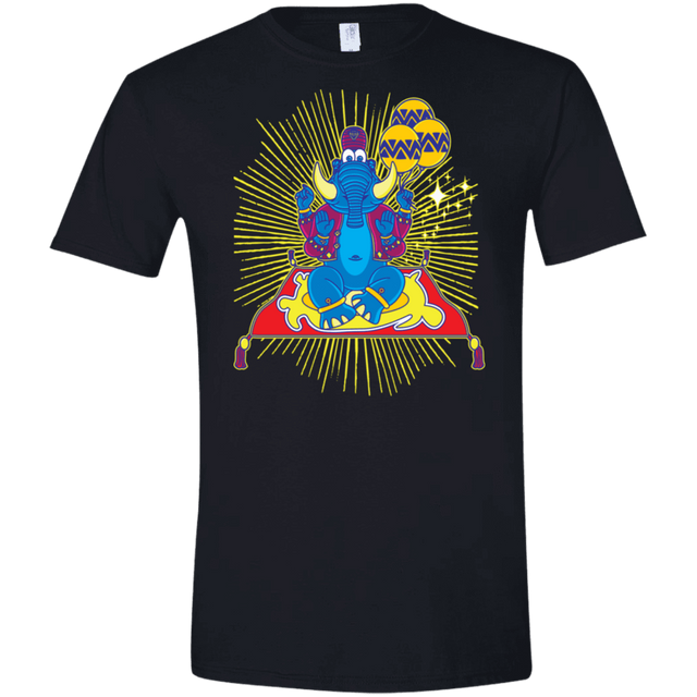 T-Shirts Black / X-Small Elephant God Men's Semi-Fitted Softstyle