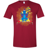 T-Shirts Cardinal Red / S Elephant God Men's Semi-Fitted Softstyle