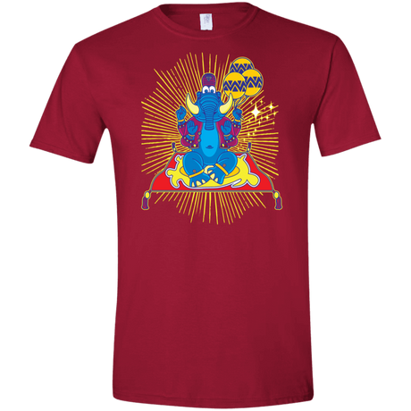 T-Shirts Cardinal Red / S Elephant God Men's Semi-Fitted Softstyle