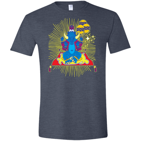 T-Shirts Heather Navy / S Elephant God Men's Semi-Fitted Softstyle