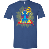 T-Shirts Heather Royal / X-Small Elephant God Men's Semi-Fitted Softstyle