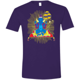 T-Shirts Purple / S Elephant God Men's Semi-Fitted Softstyle