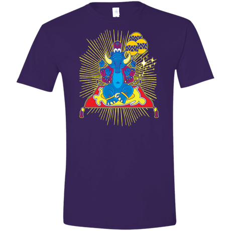 T-Shirts Purple / S Elephant God Men's Semi-Fitted Softstyle