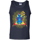 T-Shirts Navy / S Elephant God Men's Tank Top