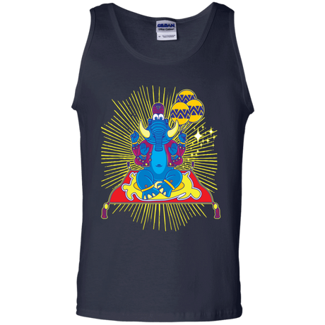 T-Shirts Navy / S Elephant God Men's Tank Top