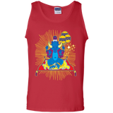T-Shirts Red / S Elephant God Men's Tank Top
