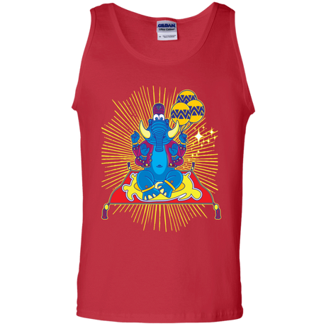 T-Shirts Red / S Elephant God Men's Tank Top