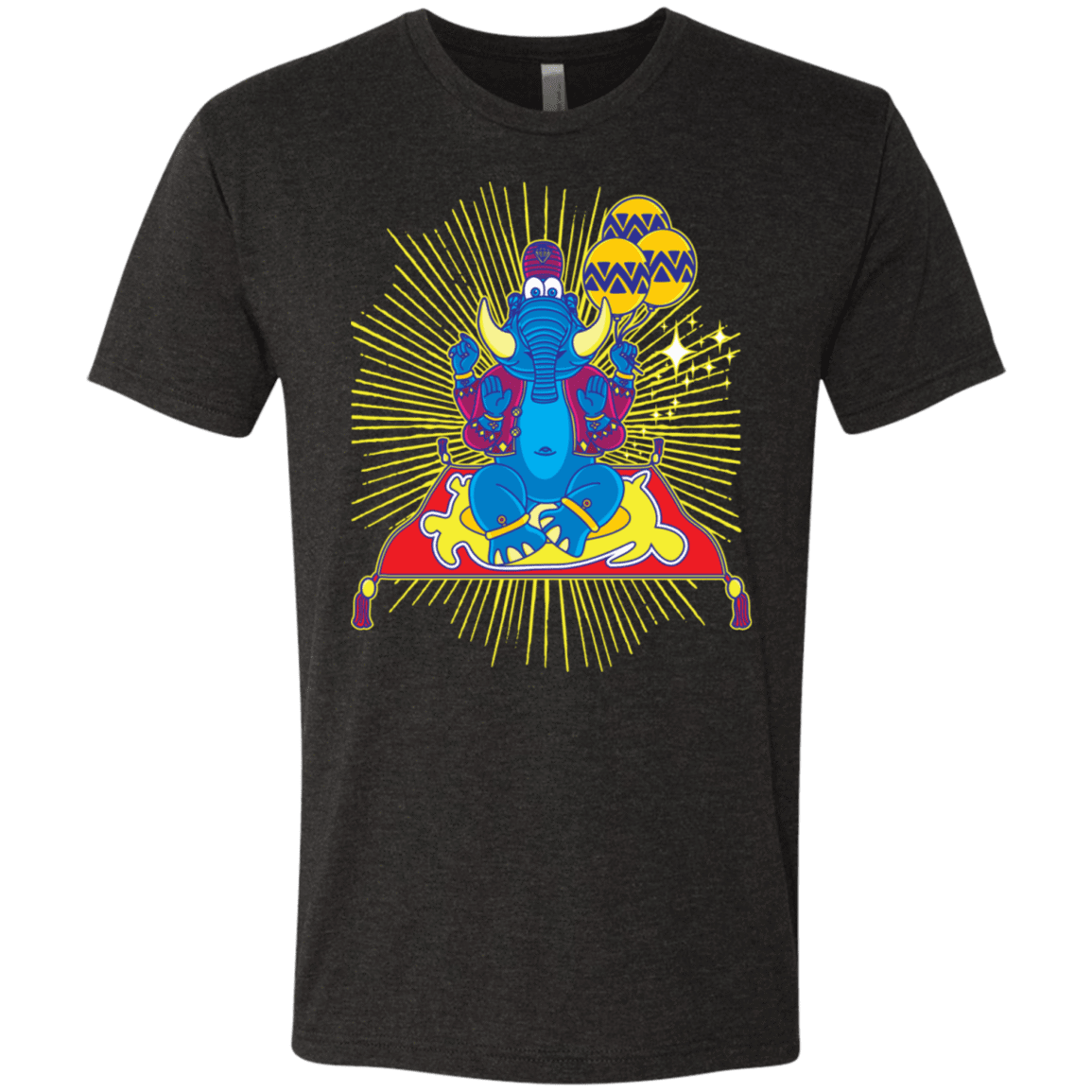 T-Shirts Vintage Black / S Elephant God Men's Triblend T-Shirt