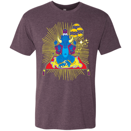 T-Shirts Vintage Purple / S Elephant God Men's Triblend T-Shirt