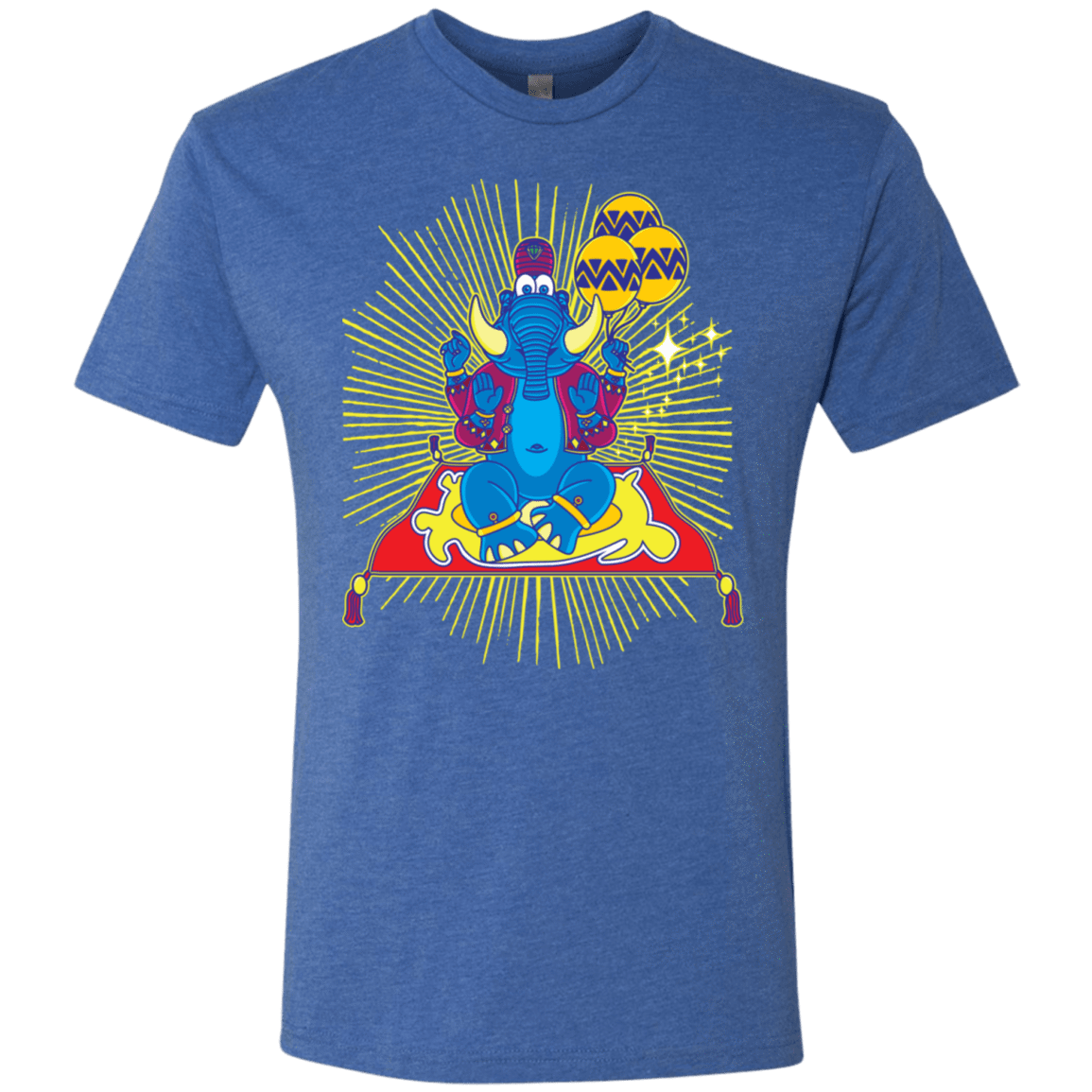 T-Shirts Vintage Royal / S Elephant God Men's Triblend T-Shirt