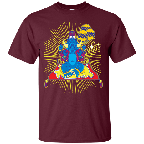 T-Shirts Maroon / S Elephant God T-Shirt