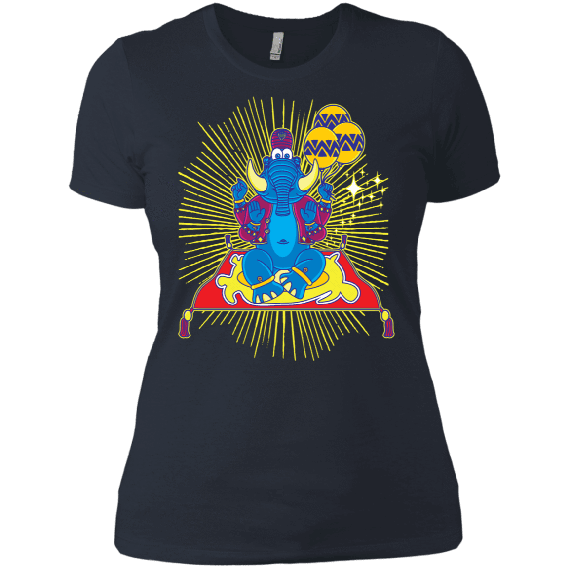 T-Shirts Indigo / X-Small Elephant God Women's Premium T-Shirt