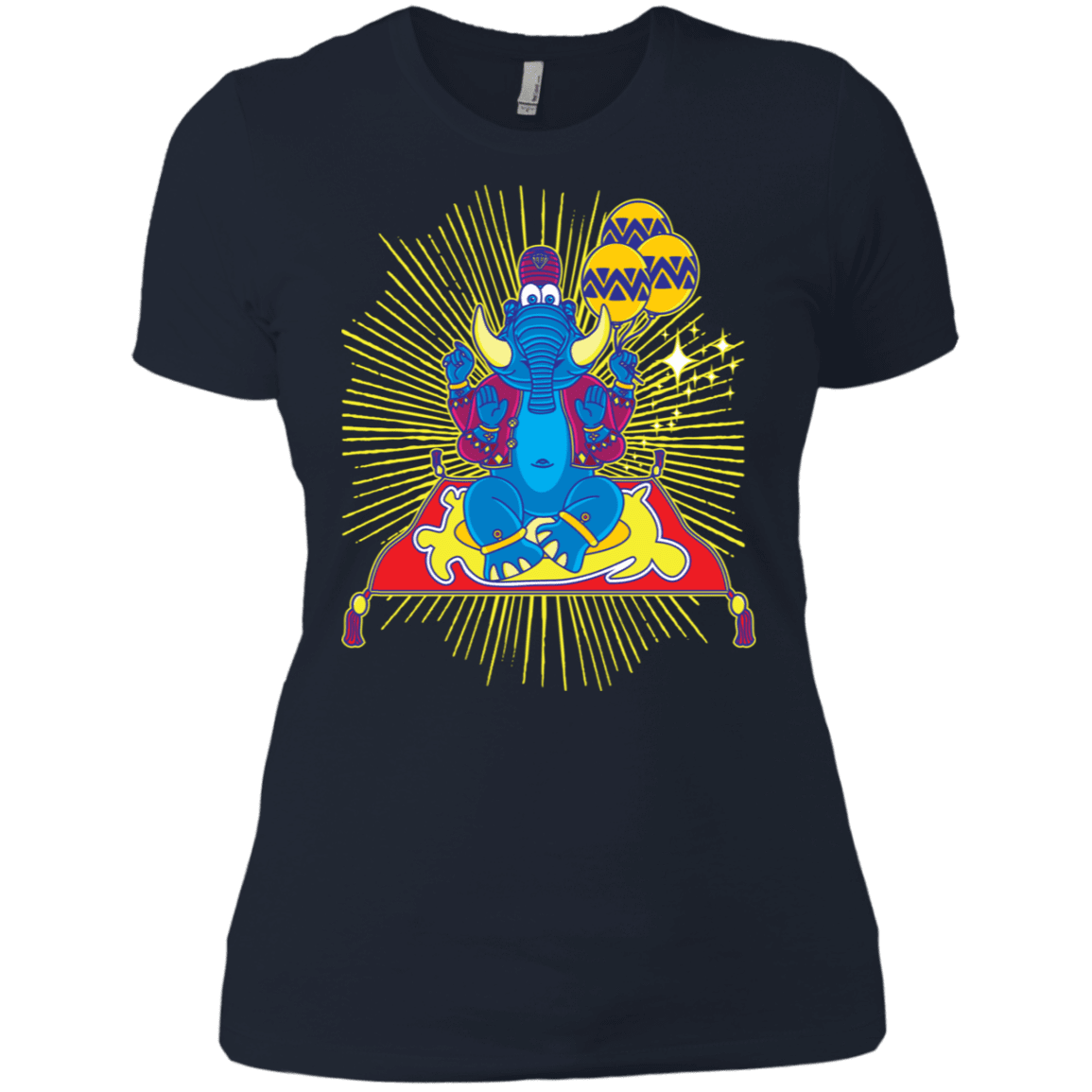 T-Shirts Midnight Navy / X-Small Elephant God Women's Premium T-Shirt
