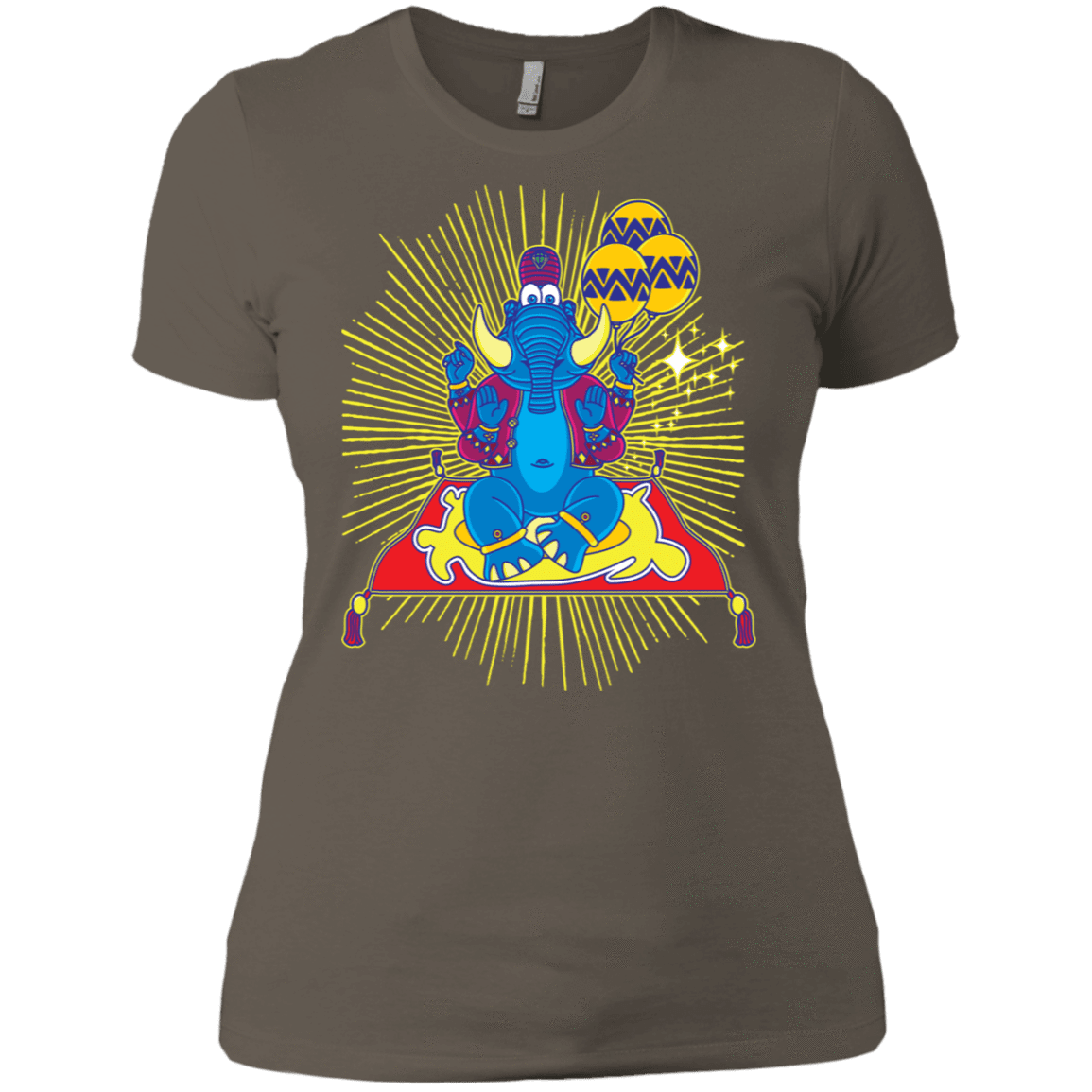 T-Shirts Warm Grey / X-Small Elephant God Women's Premium T-Shirt
