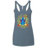 T-Shirts Indigo / X-Small Elephant God Women's Triblend Racerback Tank