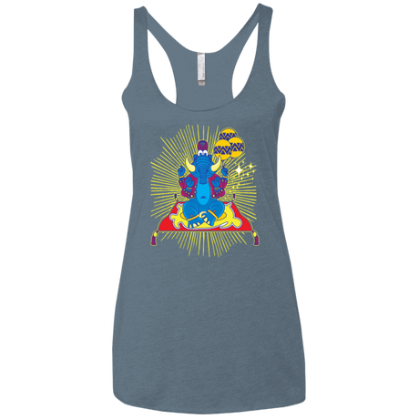 T-Shirts Indigo / X-Small Elephant God Women's Triblend Racerback Tank