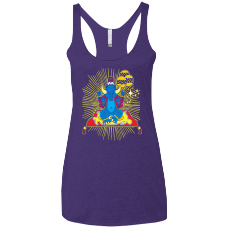 T-Shirts Purple Rush / X-Small Elephant God Women's Triblend Racerback Tank