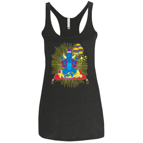 T-Shirts Vintage Black / X-Small Elephant God Women's Triblend Racerback Tank