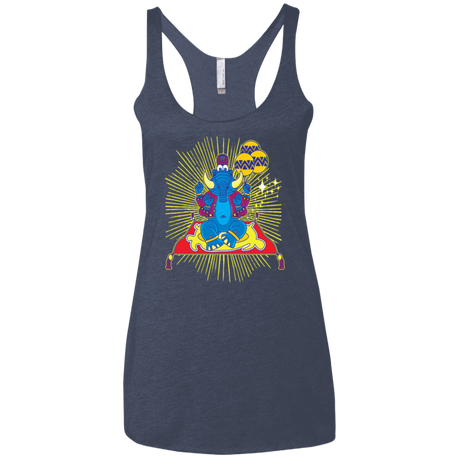 T-Shirts Vintage Navy / X-Small Elephant God Women's Triblend Racerback Tank