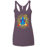 T-Shirts Vintage Purple / X-Small Elephant God Women's Triblend Racerback Tank