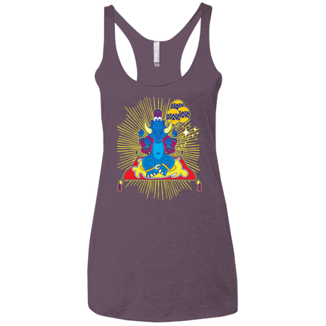 T-Shirts Vintage Purple / X-Small Elephant God Women's Triblend Racerback Tank