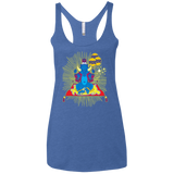 T-Shirts Vintage Royal / X-Small Elephant God Women's Triblend Racerback Tank