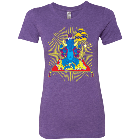 T-Shirts Purple Rush / S Elephant God Women's Triblend T-Shirt