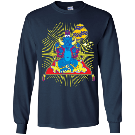T-Shirts Navy / YS Elephant God Youth Long Sleeve T-Shirt