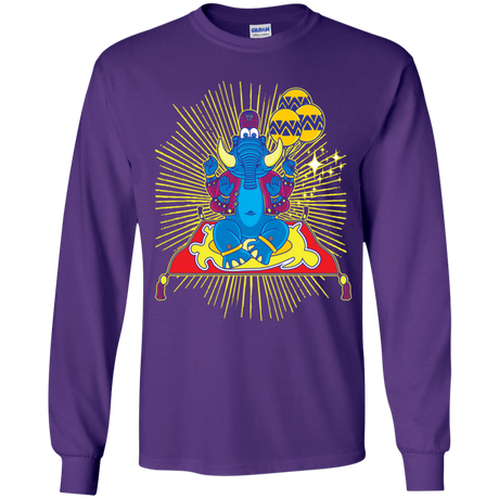 T-Shirts Purple / YS Elephant God Youth Long Sleeve T-Shirt