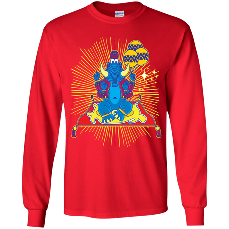 T-Shirts Red / YS Elephant God Youth Long Sleeve T-Shirt