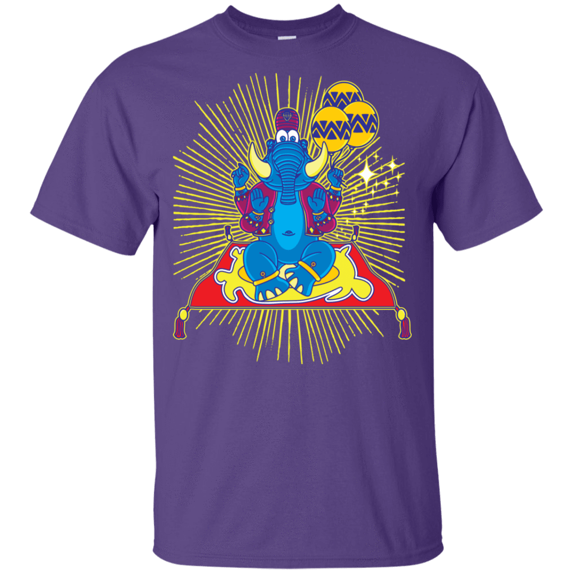 T-Shirts Purple / YXS Elephant God Youth T-Shirt