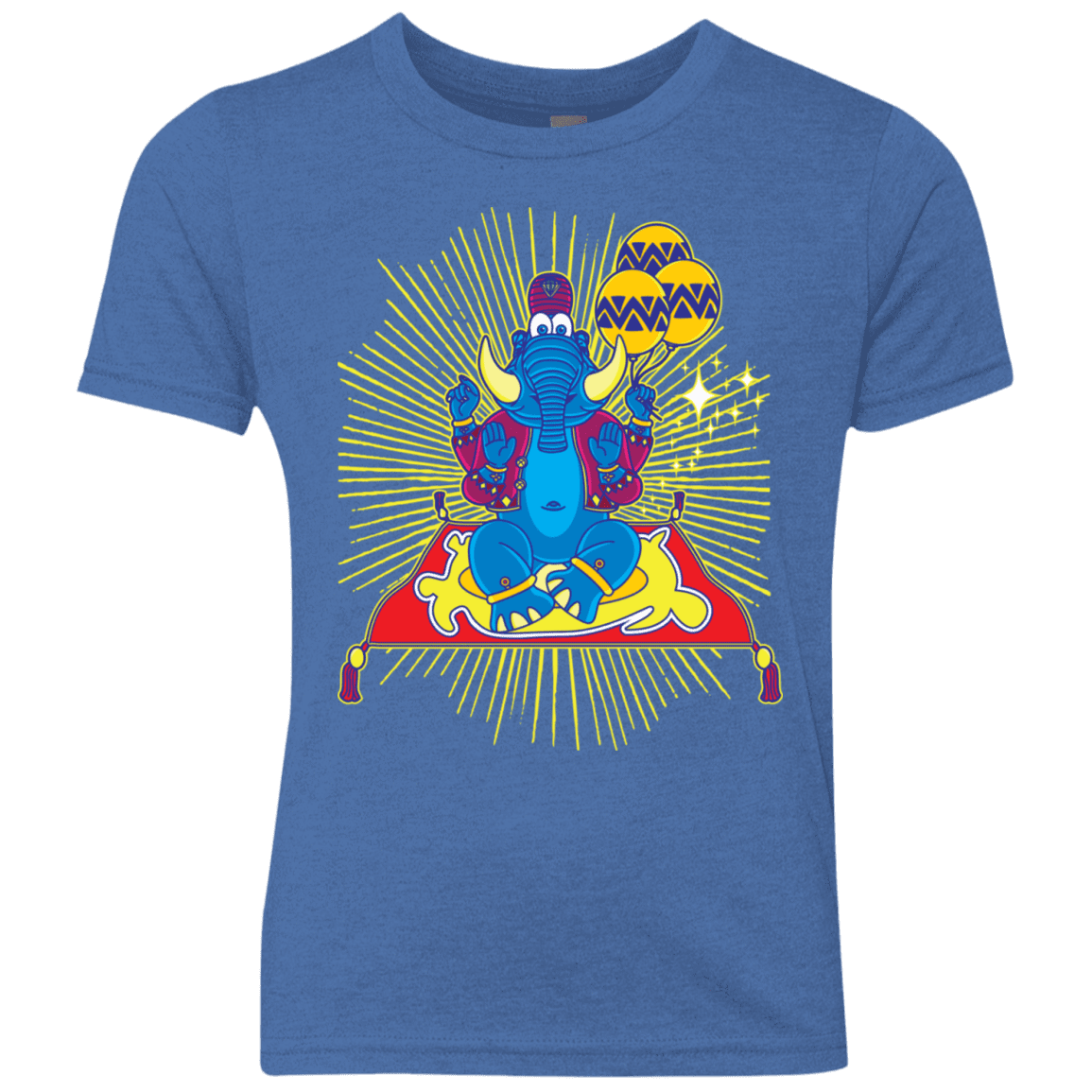 T-Shirts Vintage Royal / YXS Elephant God Youth Triblend T-Shirt