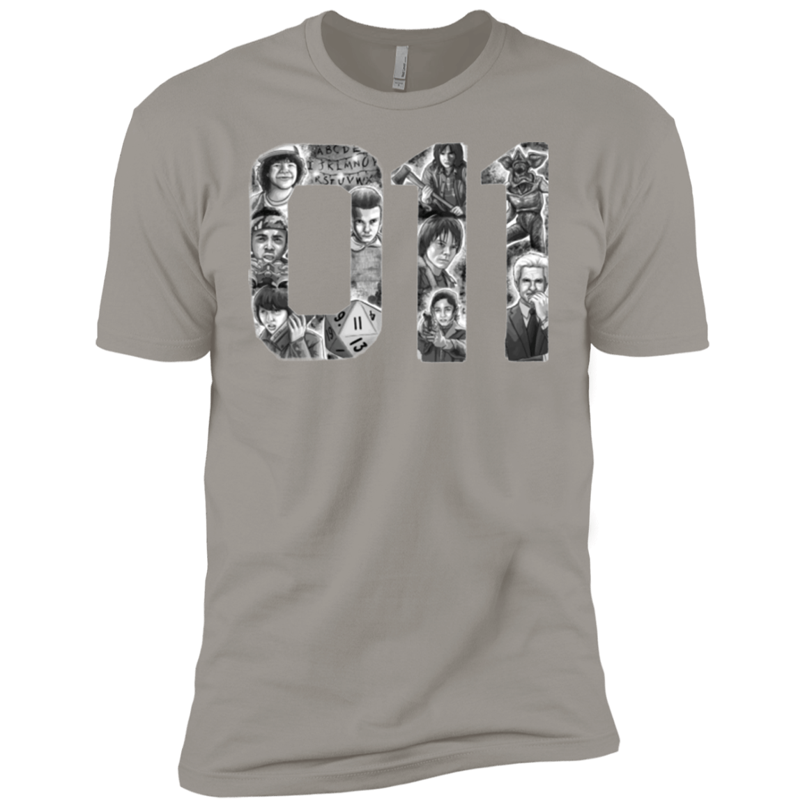 T-Shirts Light Grey / YXS Eleven Boys Premium T-Shirt