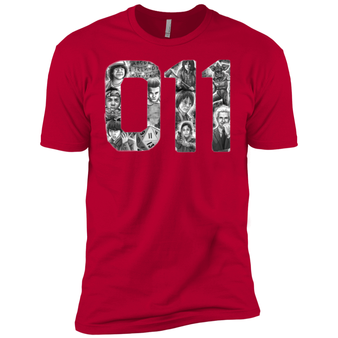 T-Shirts Red / YXS Eleven Boys Premium T-Shirt