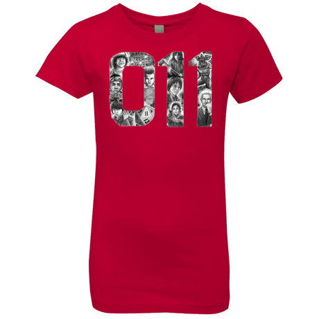 T-Shirts Red / YXS Eleven Girls Premium T-Shirt
