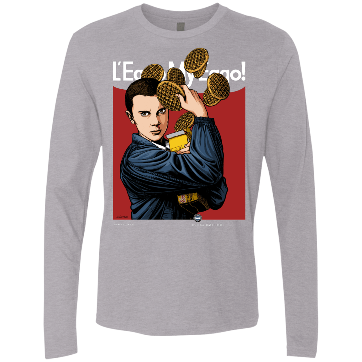 T-Shirts Heather Grey / Small Eleven Men's Premium Long Sleeve
