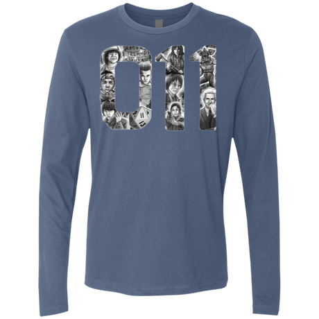 T-Shirts Indigo / Small Eleven Men's Premium Long Sleeve