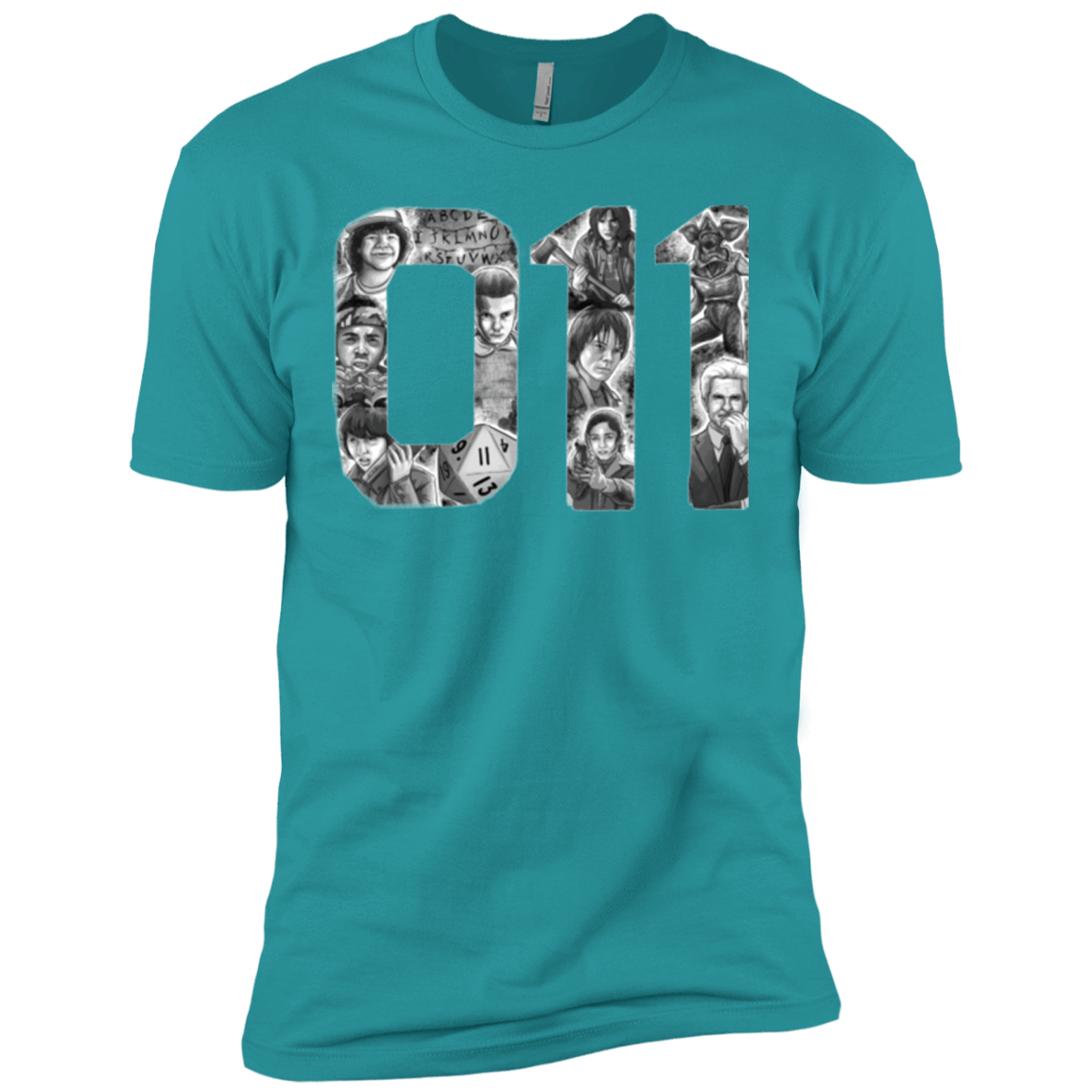 T-Shirts Tahiti Blue / X-Small Eleven Men's Premium T-Shirt