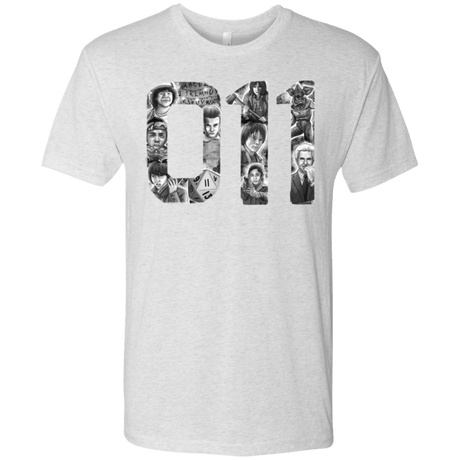 T-Shirts Heather White / Small Eleven Men's Triblend T-Shirt