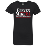 T-Shirts Black / YXS Eleven Mike 84 - Should I Stay or Should Eggo Girls Premium T-Shirt