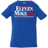 T-Shirts Royal / 6 Months Eleven Mike 84 - Should I Stay or Should Eggo Infant Premium T-Shirt