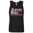 T-Shirts Black / Small Eleven Mike 84 - Should I Stay or Should Eggo Men's Premium Tank Top