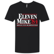 T-Shirts Black / X-Small Eleven Mike 84 - Should I Stay or Should Eggo Men's Premium V-Neck
