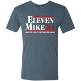 T-Shirts Indigo / Small Eleven Mike 84 - Should I Stay or Should Eggo Men's Triblend T-Shirt