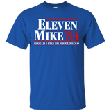 T-Shirts Royal / Small Eleven Mike 84 - Should I Stay or Should Eggo T-Shirt