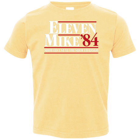 Eleven Mike 84 - Should I Stay or Should Eggo Toddler Premium T-Shirt