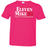 T-Shirts Hot Pink / 2T Eleven Mike 84 - Should I Stay or Should Eggo Toddler Premium T-Shirt