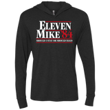 Eleven Mike 84 - Should I Stay or Should Eggo Triblend Long Sleeve Hoodie Tee