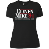 T-Shirts Black / X-Small Eleven Mike 84 - Should I Stay or Should Eggo Women's Premium T-Shirt